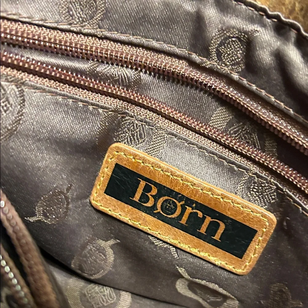 Born Tan Leather Handbag - Picture 7 of 13